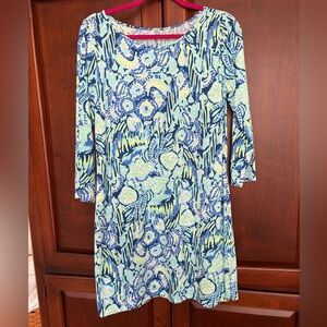 Lilly Pulitzer Marlowe Dress Indigo Sunset Size Medium